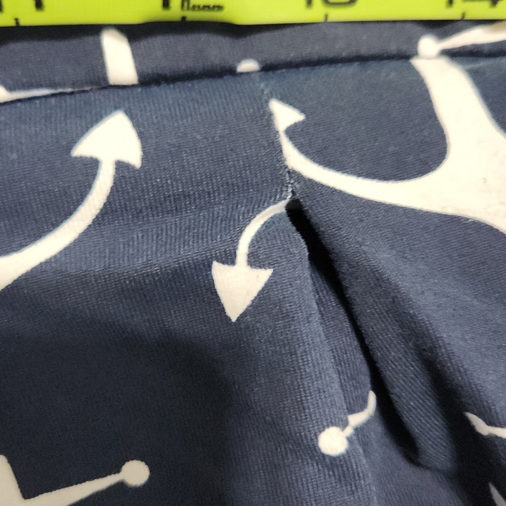 Sailor Sailor Just Madras Regatta Skirt Blue White Size Medium - Picture 9 of 12
